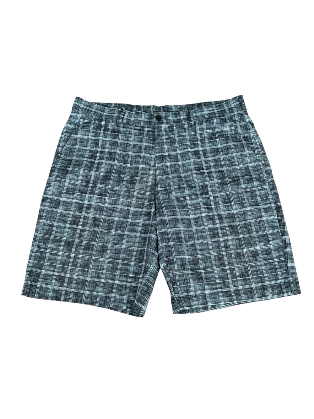 PGA Tour Golf Shorts Plaid Performance Lightweight Gray Mens Size‎ 36